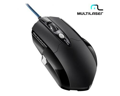 Mouse Gamer Profissional Multilaser Warrior com Sensor Laser