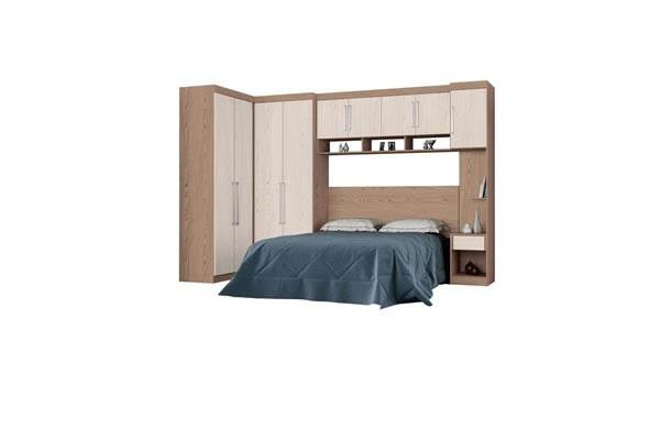 Dormitório Modulado Casal 6 Peças